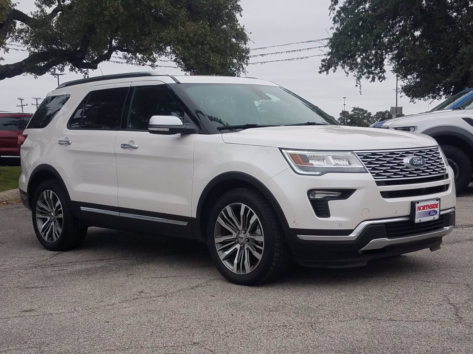 Pre-Owned 2018 Ford Explorer Platinum Sport Utility in San Antonio # ...