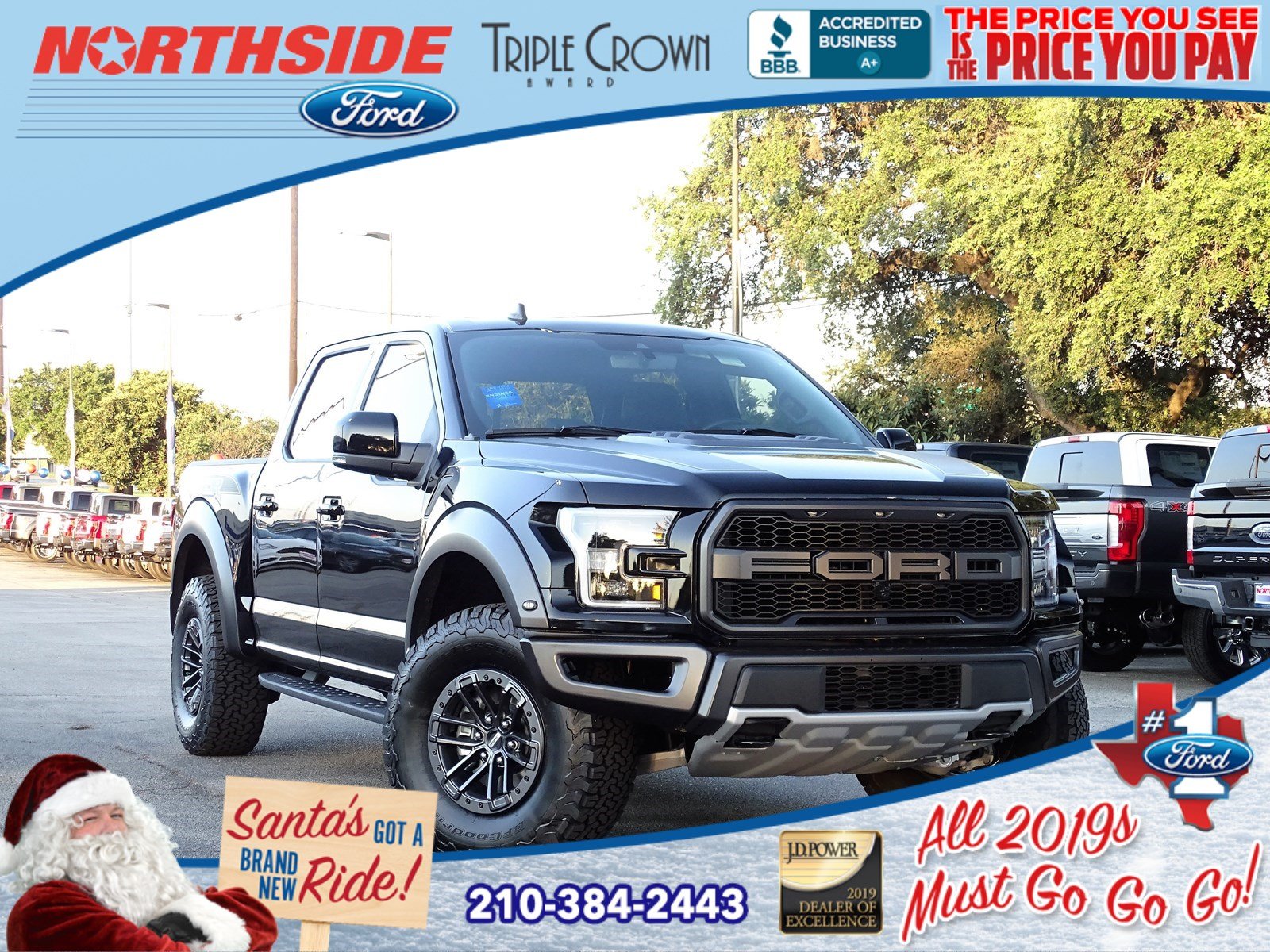 New 2019 Ford F 150 Raptor 4wd Crew Cab Pickup