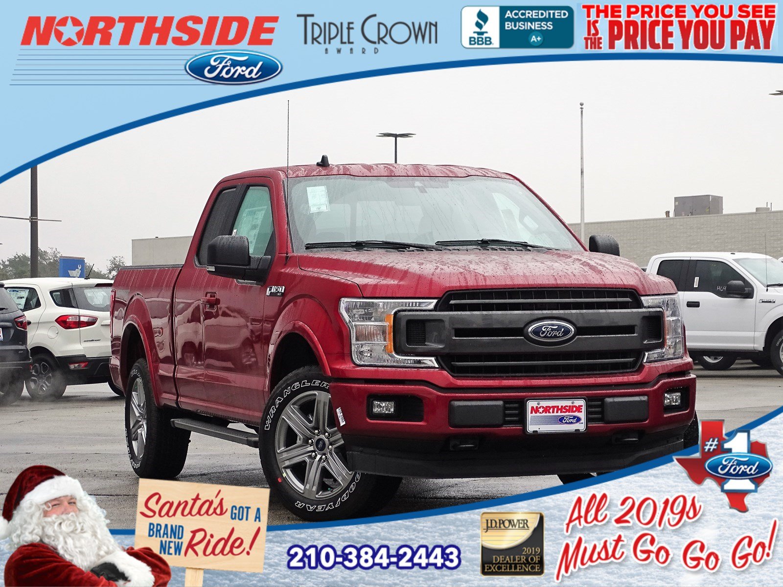 New 2019 Ford F 150 4wd Extended Cab Pickup