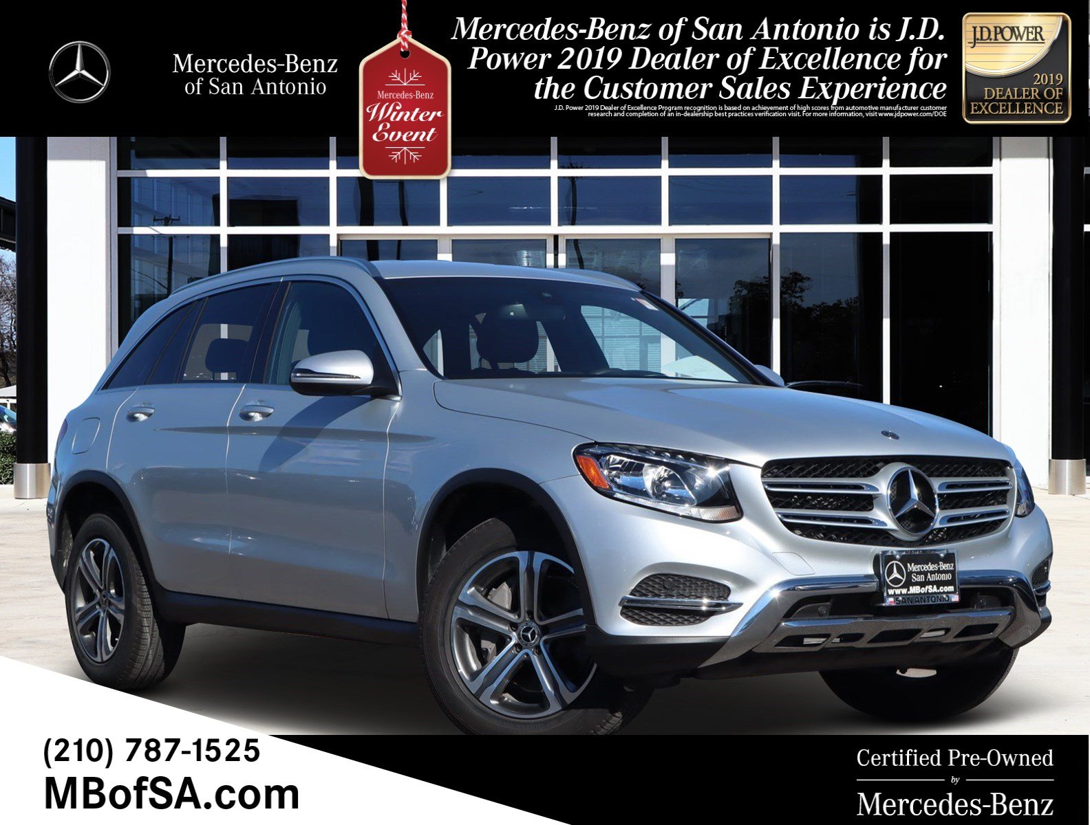 Certified Pre Owned 2019 Mercedes Benz Glc Glc 300 Rwd Sport Utility